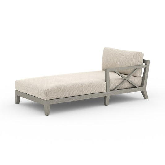 Huntington Outdoor Raf Chaise-Grey/Sand