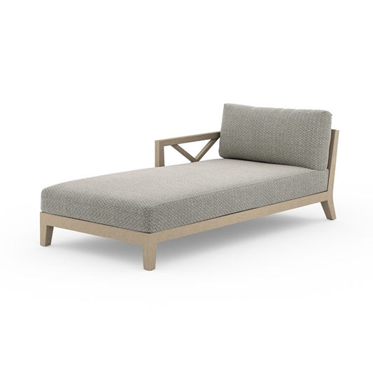 Huntington Outdoor Laf Chaise-Brown/Faye