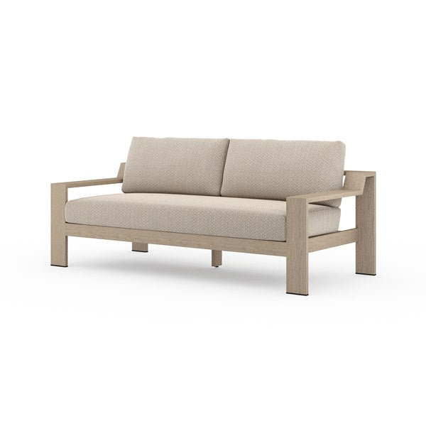 MONTEREY OUTDOOR SOFA, WASHED BROWN