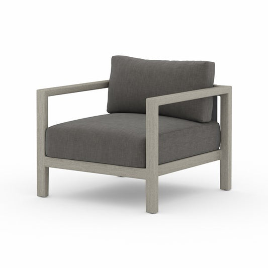 SONOMA OUTDOOR CHAIR, WEATHERED GREY