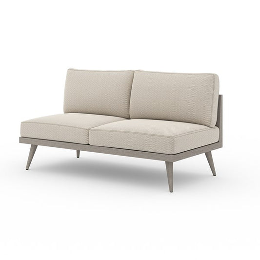 Tilly Outdoor Sofa-60"-Grey/Faye Sand