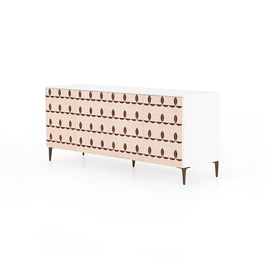 Trefoil Sideboard-Ivory