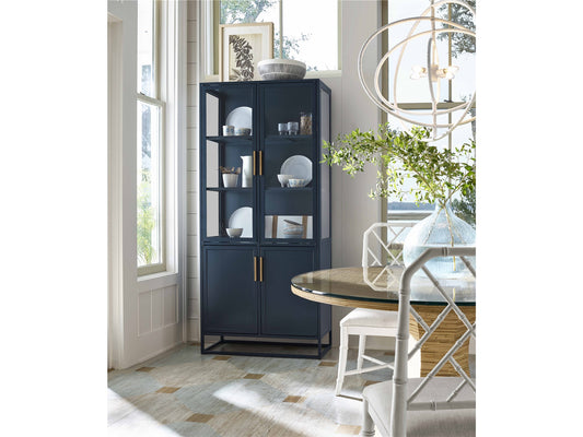 Santorini Tall Metal Kitchen Cabinet