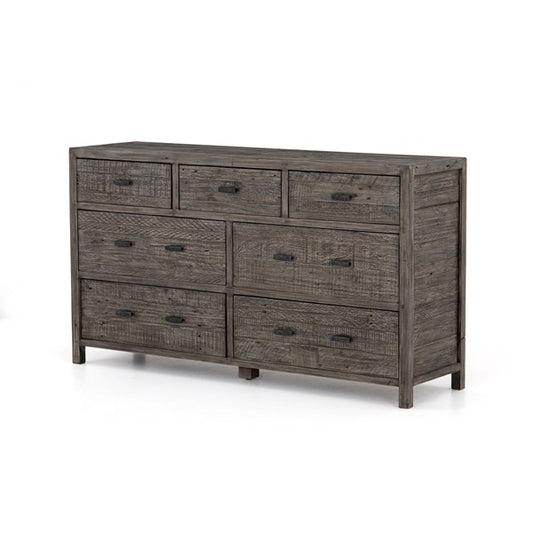 CAMINITO 7-DRAWER DRESSER - RUSTIC BLACK OLIVE