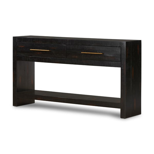 Suki Console Table-Burnished Black