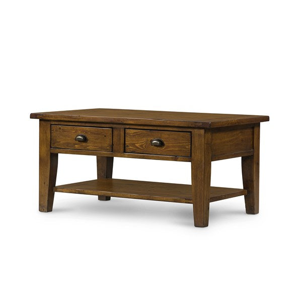 Irish Coast Small Coffee Table 2drw/Shel