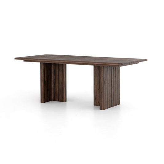 Lineo Dining Table-Rustic Saddle Tan