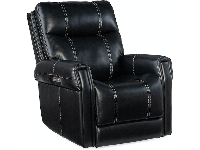 Carroll Power Recliner with Power Headrest and Lumbar